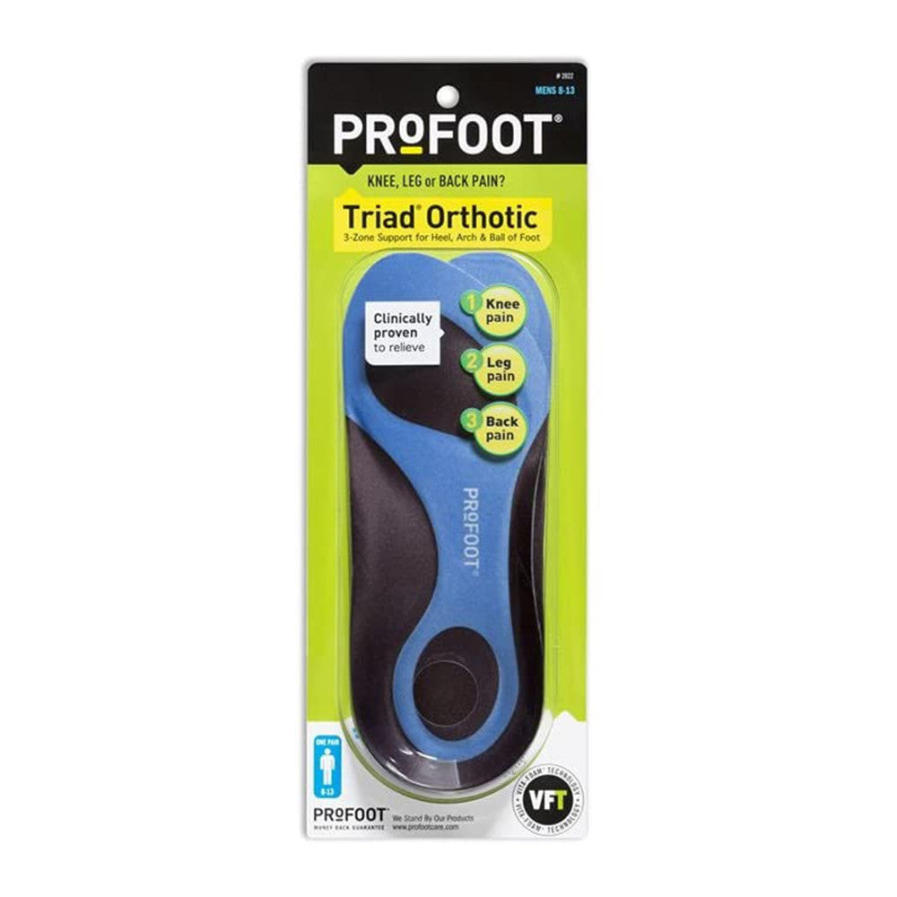 Profoot Triad Insoles For Mens - 1 Pair